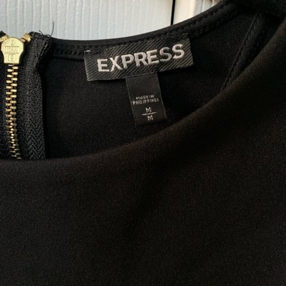 Express Black and Gold top - Picture 2 of 6